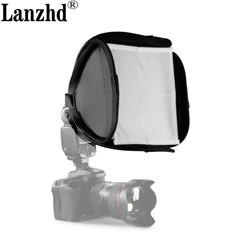 

23x23mm Flash Diffuser Flash Light Speedlight Strobe Soft Box Softbox Diffuser for all Photo Flash SB900 sb600 580EX 430EX