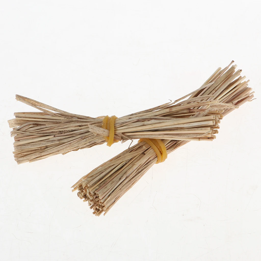 1/12 Dollhouse Miniature Accessories 5 Straps Thatch Straw Grass Room Garden Life Scenes Decor