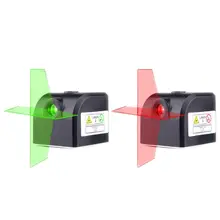 Портативный лазерный уровень красный зеленый Горизонтальный Вертикальный перекрестный мини-лазерный уровень