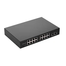 ZWD-16+ 2BZQN 16FE+ 2GE POE коммутатор с 16 POE портами 2 Gigabit Uplink IEEE 802.3af стандартный POE коммутатор питания