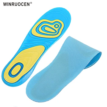 

Orthotic Silicon Gel Insoles Foot Care For feet Shoes Sole Sport Insoles Shock Absorption Pads Arch Orthopedic Pad Insole