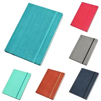 

A5 190 Page Paper Faux Leather Cover Journal Lined Notebook Office School Diary