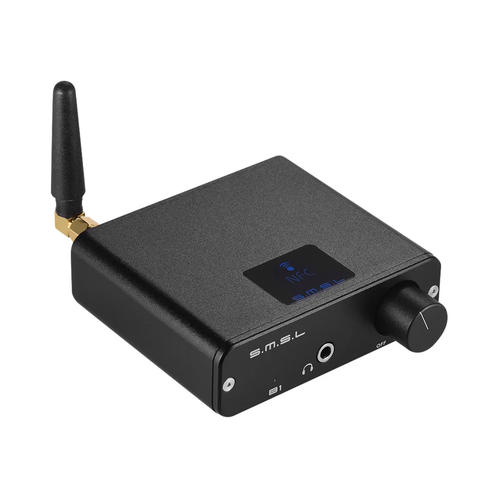 S.M.S.L B1 усилитель стерео аудио декодер CSR BT 4,2 приемник DAC поддержка APT-X передачи и NFC черный