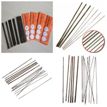 Hojas de sierra de desplazamiento Swiss para herramientas de corte de Metal, joyero de 130mm de longitud, herramientas manuales para manualidades