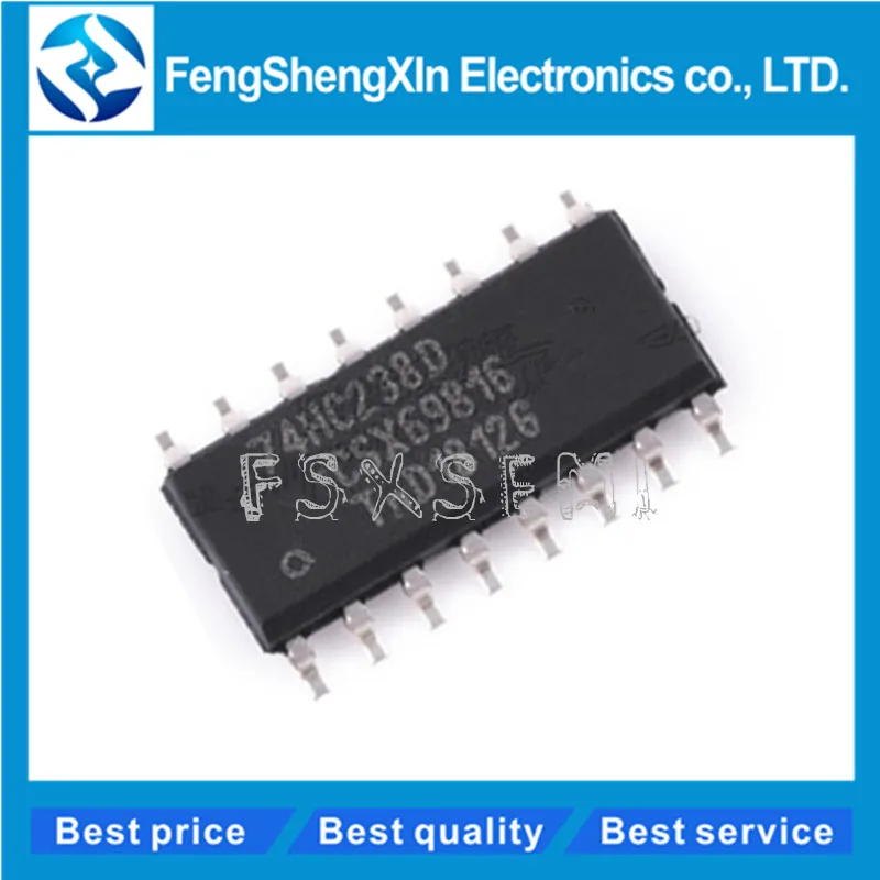 5 шт./лот 100% Новый оригинальный 74HC238D 74HC238 SOP-16 3-to-8 Линейный декодер/демультиплексер