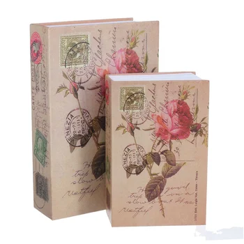 

Steel Safe Box Book Money Secret Security Safe Lock Box Book Cash Coin Storage Jewelry Key Locker Storage Container