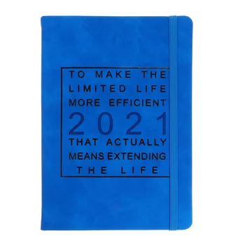 

1Pc Calendar Notebook Simple Schedule Book 2021 Planning Book Daily Planner