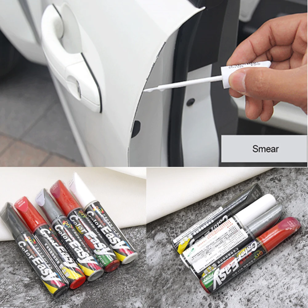4 renk araba çizik onarım otomatik boya kalemi profesyonel araba styling için çizik sökücü araç bakım araba boyası bakım ürünleri