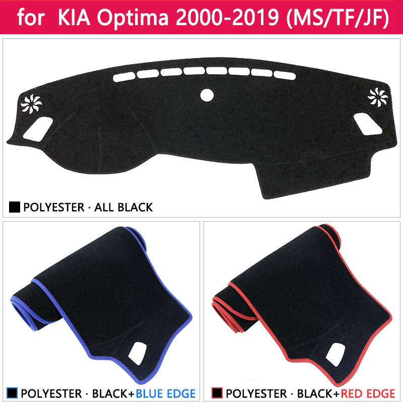 Для KIA Optima MS TF JF 2000~ K5 Противоскользящий коврик, накладка на приборную панель, Солнцезащитный коврик, аксессуары для ковров, коврик 2012