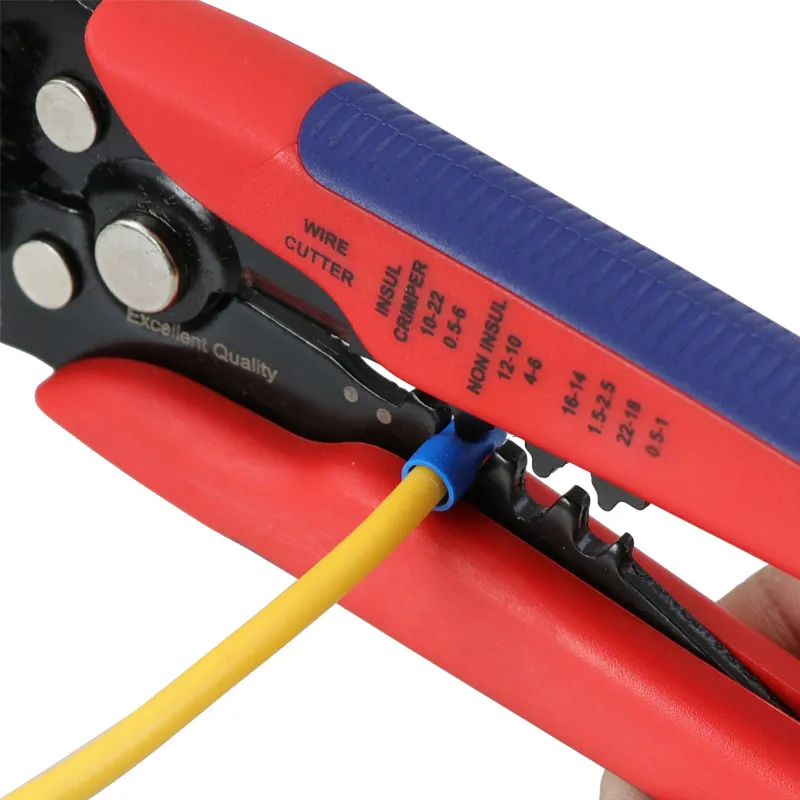 Details about   Crimper Cable Cutter Automatic Wire Stripper Stripping Tools Crimping Pliers 