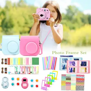 

10 in 1 Set Camera Accessories Camera Case Album Selfie Lens High Quality Complete DIY Gift for Polaroid Mini9/8+/8