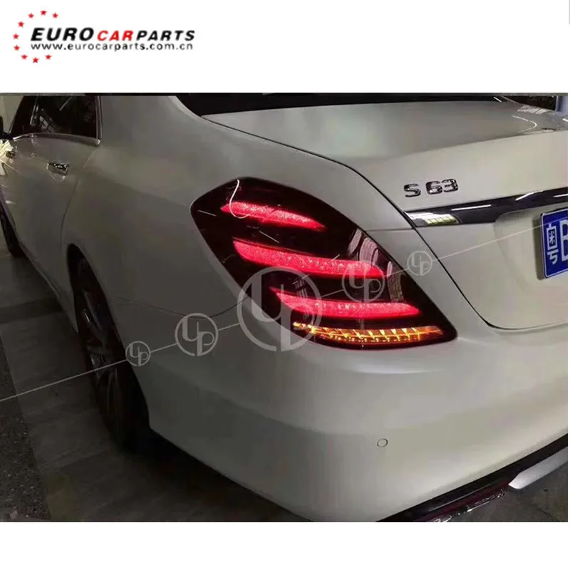 Год W222 фары и задние фары подходят для s-класса W222 обновление до года W222 S63 S65 фара и задний фонарь