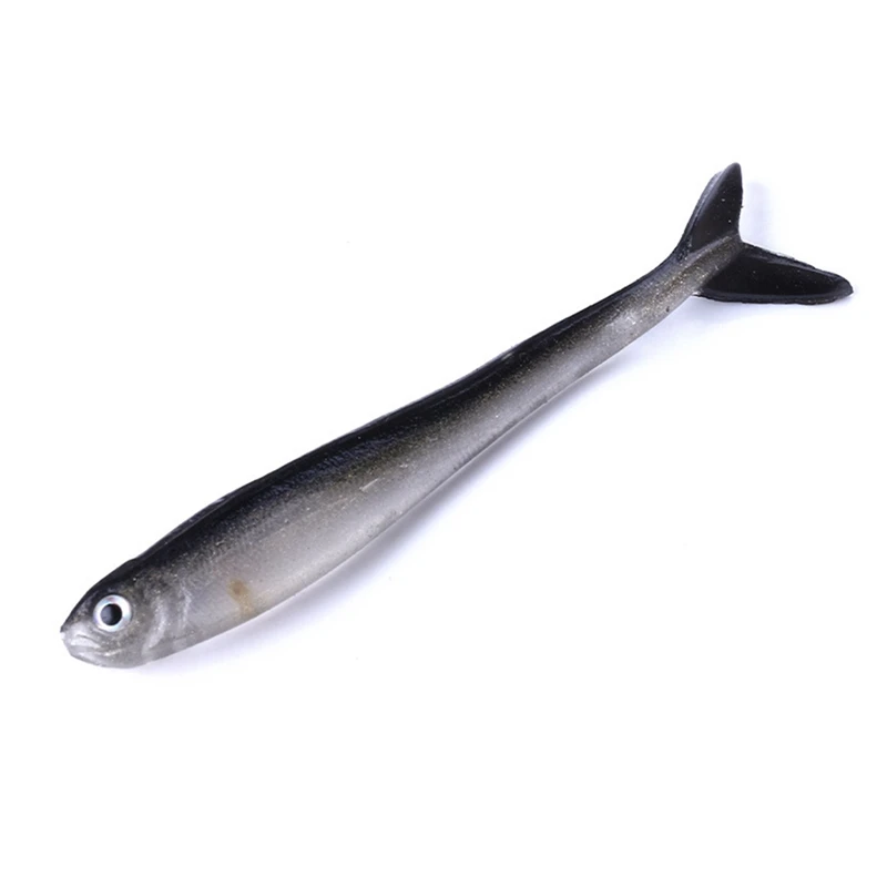 

10pcs 8cm 2g Soft Silicone Fishing Lure Minnow Saltwater Freshwater Worms Wobblers 3D Artificial Bait fishing Tackle