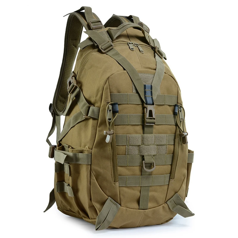 40L Military Tactical Army Backpack Sport Rucksack Camping Hiking Lightwight Bag 