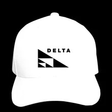 Бейсбол Кепки Delta оплатить логотип шляпа с остроконечным Кепки
