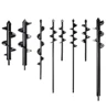 4 Sizes Garden Auger Drill Bit Tool Spiral Hole Digger Ground Drill Earth Drill For Seed Planting Gardening Fence Flower Planter 1