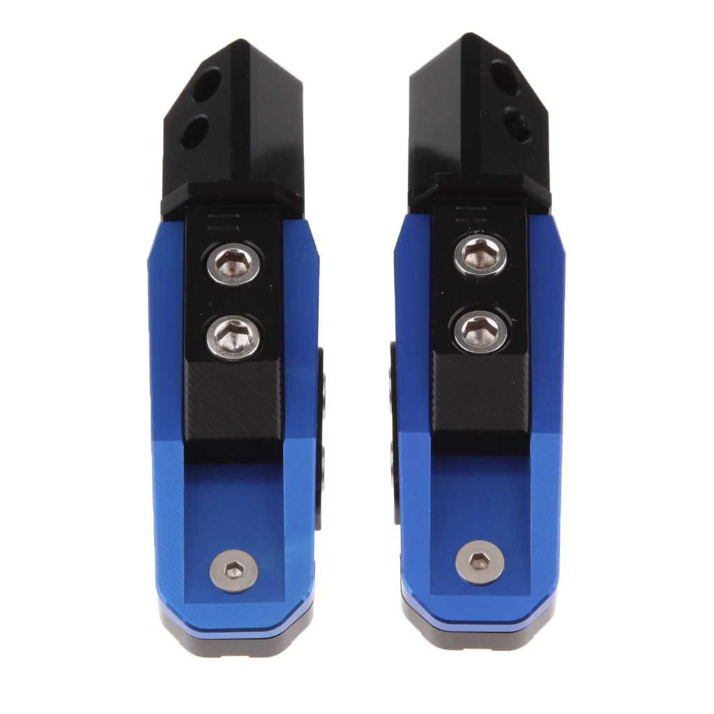 Blue 112x27x11 мм ЧПУ Rearset Подножка для Honda CB 400 VTEC 400 для Hornet 250 600 900 - Цвет: Blue