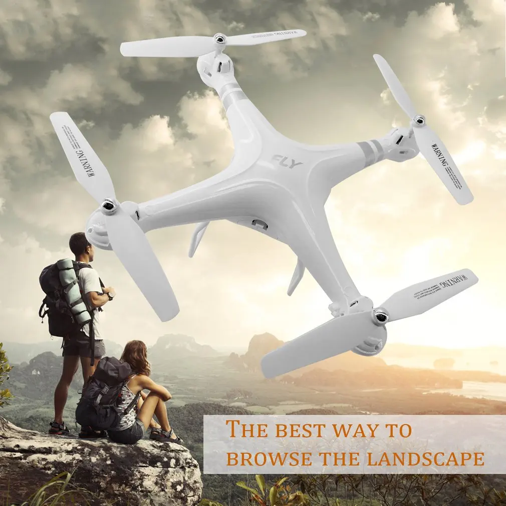 X52 Дрон Широкий формат объектив 2MP HD Камера Wi-Fi FPV живой Квадрокоптер 6-осевой вертолет 2,4 ГГц дрона с дистанционным управлением