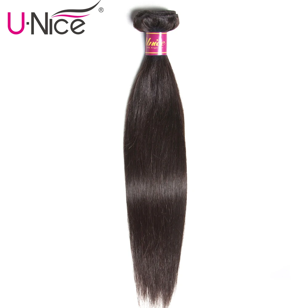 

Unice Hair Malaysian Straight Hair Bundles 8-30inch 100% Human Hair Extension Natural Color 1Bundles Straight Remy Human Hair
