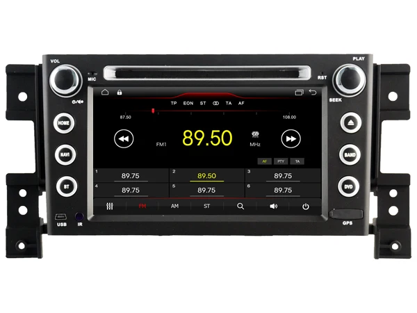 OTOJETA Автомобильный DVD Android 10,0 Автомобильный gps для SUZUKI GRAND VITARA 7 дюймов Автомобильный Радио мультимедийная лента рекордер bluetooth навигация