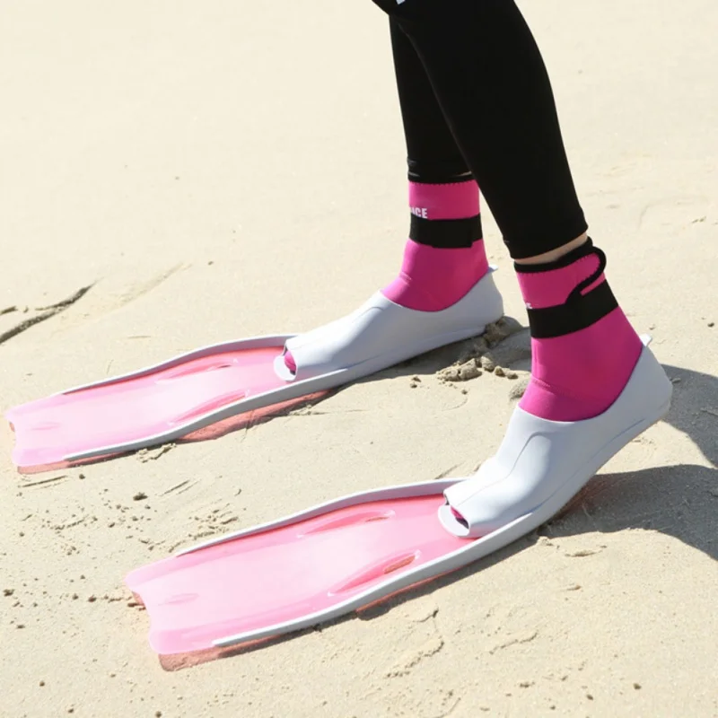 

New Snorkel Swim Fins Neoprene Swimming Flipper Anti-slip Diving Fins For Adults Neoprene Flippers For Snorkeling Surfing 2019