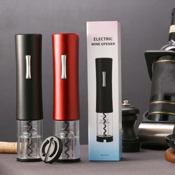 

Automatic Red Wine Bottle Opener Electric Corkscrew Foil Cutter Cork Out Tool For Bottle Smart Home Kits