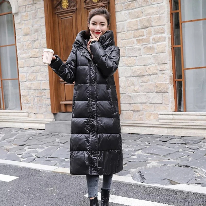 

Women's Down coats Women jackets 2019 new winter Korean version of the slim thick coat female long section