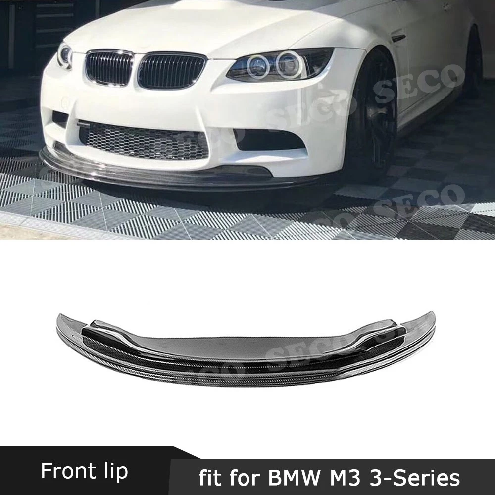 Передний спойлер из углеродного волокна для BMW 3 серии E90 E92 E93 M3 2009-2012 стильный