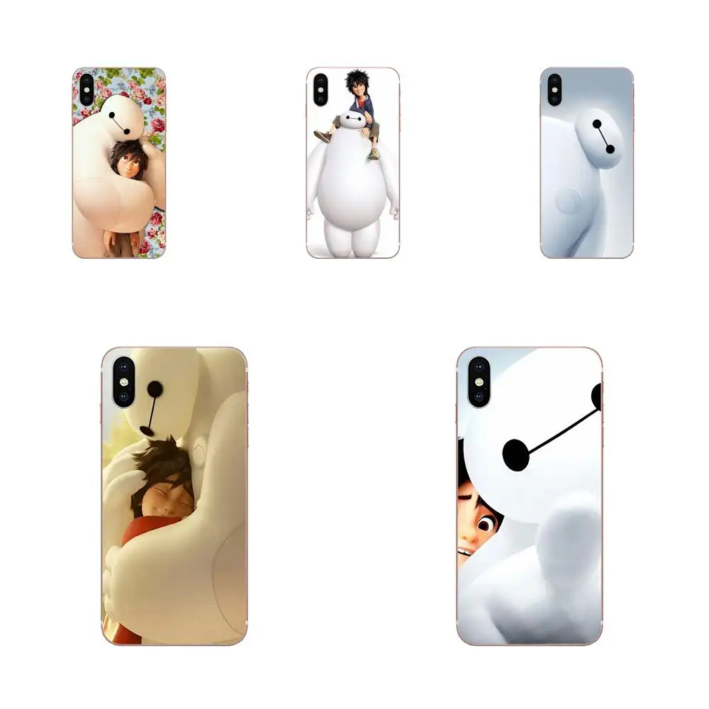 Япония большой герой 6 Летающий Baymax S кожа тонкий для huawei P7 P8 P9 P10 P20 P30 Lite Mini Plus Pro Y9