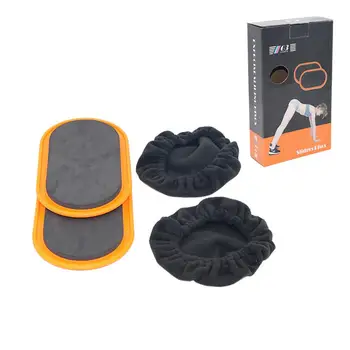 

HiMISS 2pcs Gliding Discs Core Sliders Whole-body Coordination Abdominal Exercise Equipment