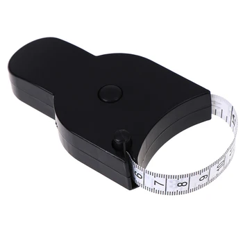 

1pc 150cm Retractable Ruler Body Fat Weight Loss Measure For Fitness Accurate Tool Caliper Measuring Tape Gauging Tool
