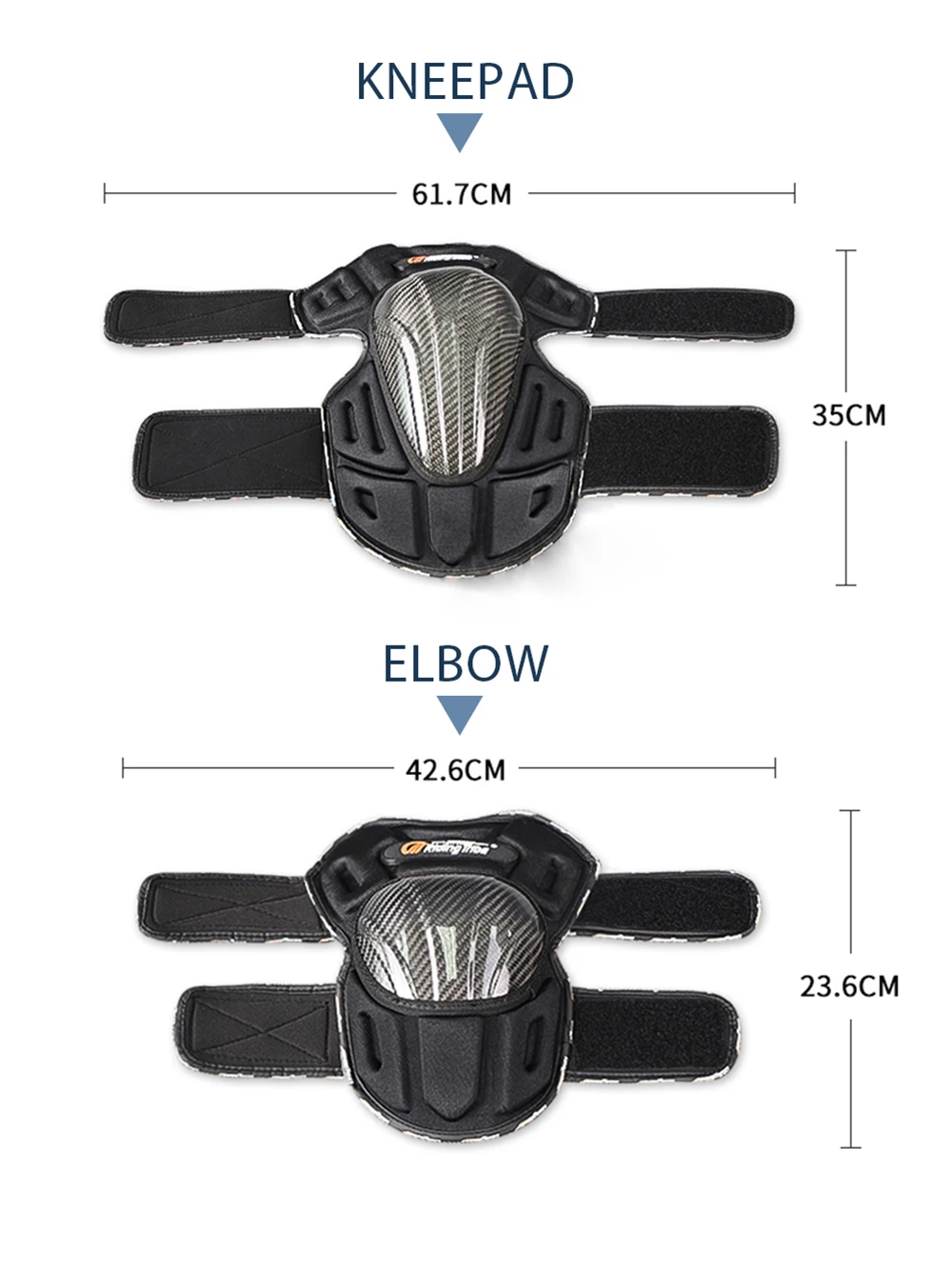 Наколенники для мотокросса Elbowpads Защитное снаряжение легкий мотоцикл оборудование углеродное волокно наездник тела Локоть Колено Броня инструменты