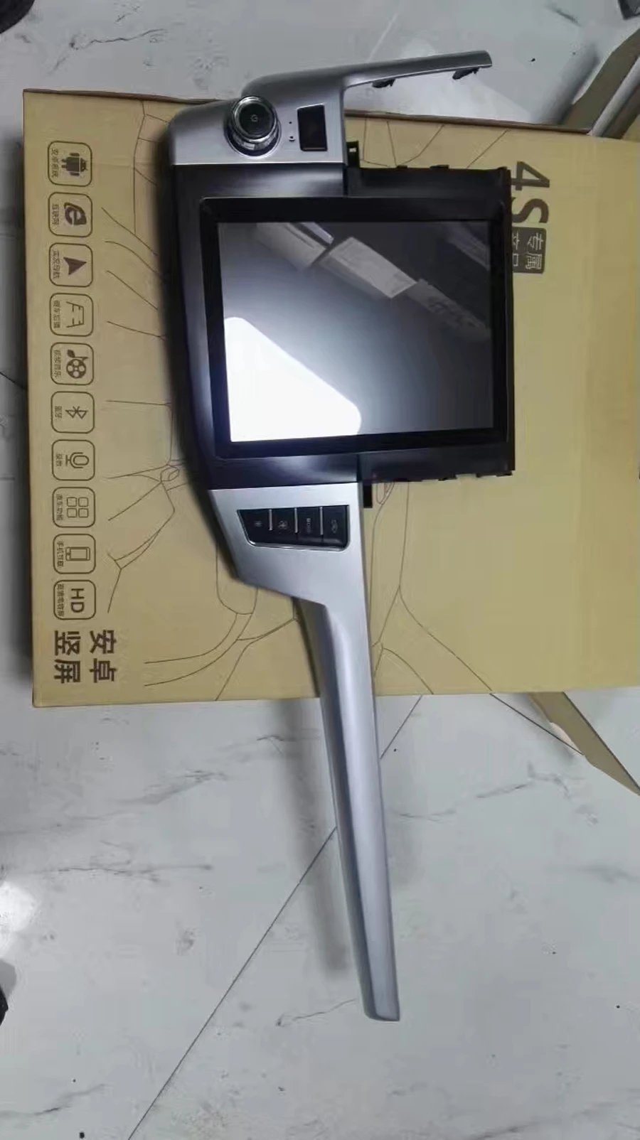 12," вертикальный ips экран Автомобильный Радио плеер для Toyota Highlander gps PX6 tesla carplay головное устройство Android 8,1 Автомобильный мультимедийный