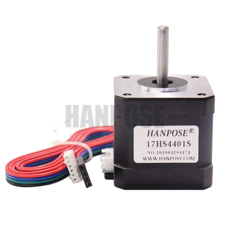 100 шт. 17HS4401-S шаговый двигатель 3D-принтеры- Nema17 для 12VDC, 4000g. См, 40 мм(длина), 4 свинцово-черный