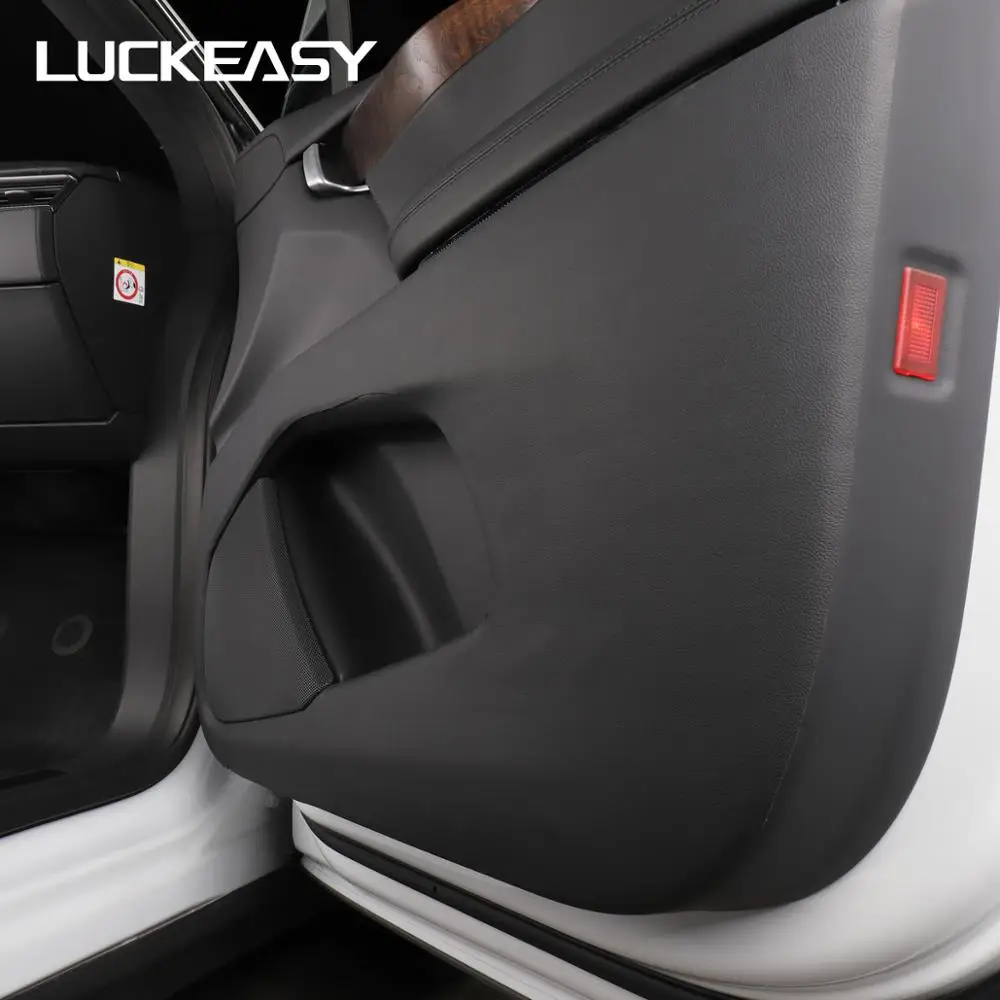 LUCKEASY for Tesla Model X- hide car door Anti Kick Pad Protection Side Edge Film Protector Stickers