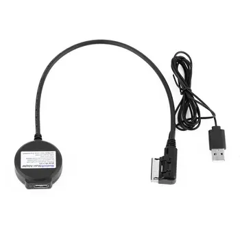 

Black Wireless Bluetooth V4.0 Music Adapter With EDR Support For Downward Compatibility Interface For AMI MDI MMI