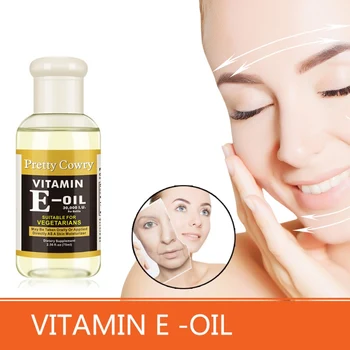 

VITAMIN E- OIL Hydrating Smooth Fine Lines Brighten Skin Color Anti-aging Whitening Serum Nourishing Firming Facial Beauty Oil