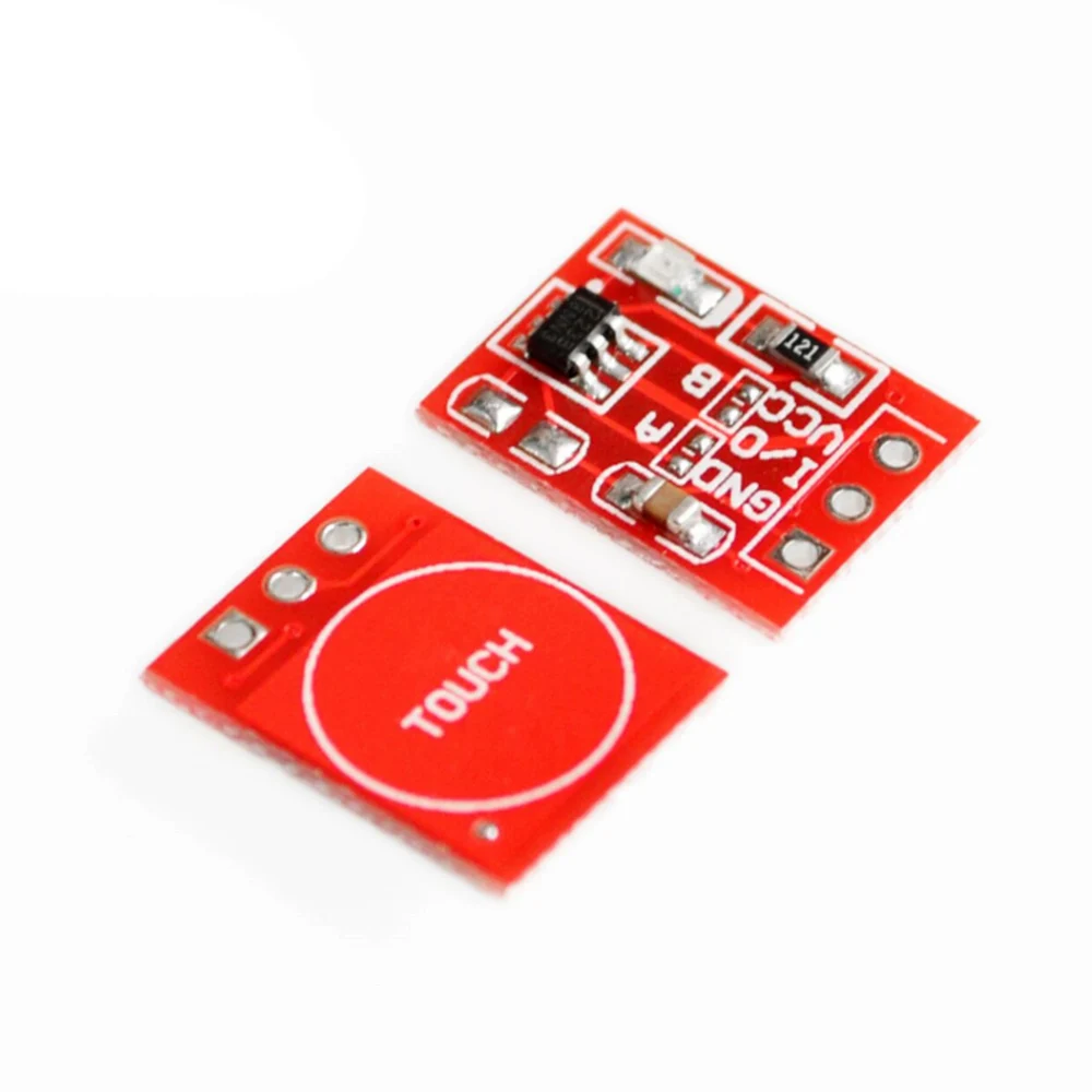 

10PCS Self-Locking/No-Locking 2.5-5.5V TTP223 Touch Key Switch Module
