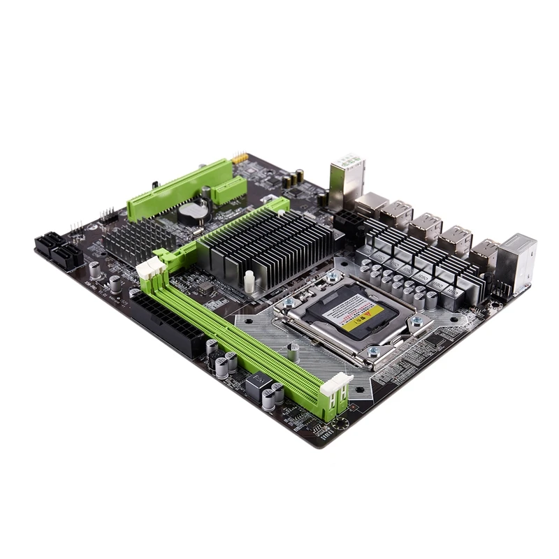 JIAHUAYU X58 Pro ПК настольный компьютер игровая материнская плата LGA 1366 разъем USB2.0 DDR3 DIMM для E5502 L5506 W3503 Ec3539 Lc3528