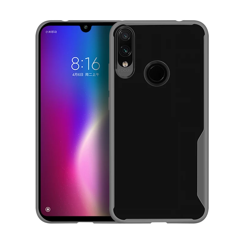 Black Leewinda Прозрачный чехол с кристаллами для redmi K20 9T Note 4X6 8 5A 7 pro prime slim texturett PU материал для redmi S2 Y2 phone cas - Цвет: Black