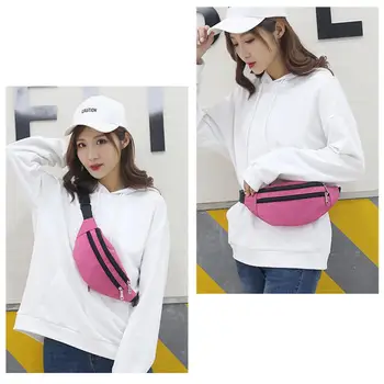 

2020 lowest price Waist Packs Hip bag Women's waistband Banana Waist Bags Waist bag women Outdoor Unisex Sports Chest Pouch