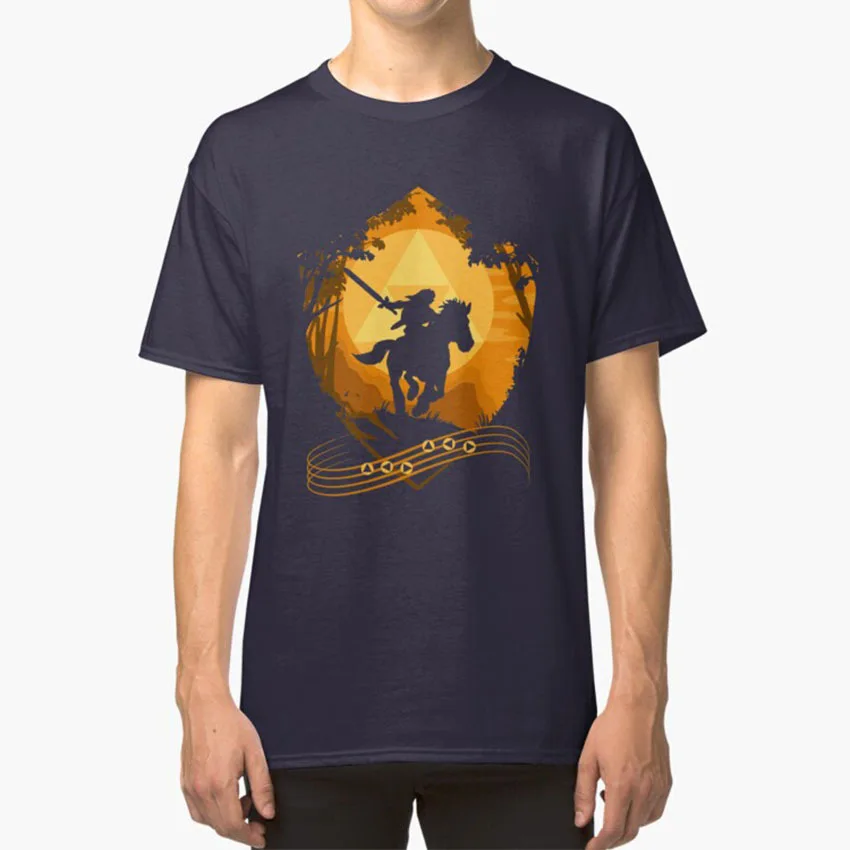 T-Shirt Epona'S Song Zelda Link Horse Epona Hyrule Ocarina Song Time Forest