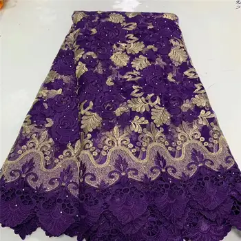 

2020 High Quality Nigerian French Tulle Lace Material African Net Lace Fabric For Party Dress Free shipping