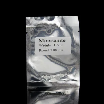 

2.0mm Loose Moissanite Total 1 carat bracelet jewelry Diamond ring material FG color round brilliant cut Loose beads