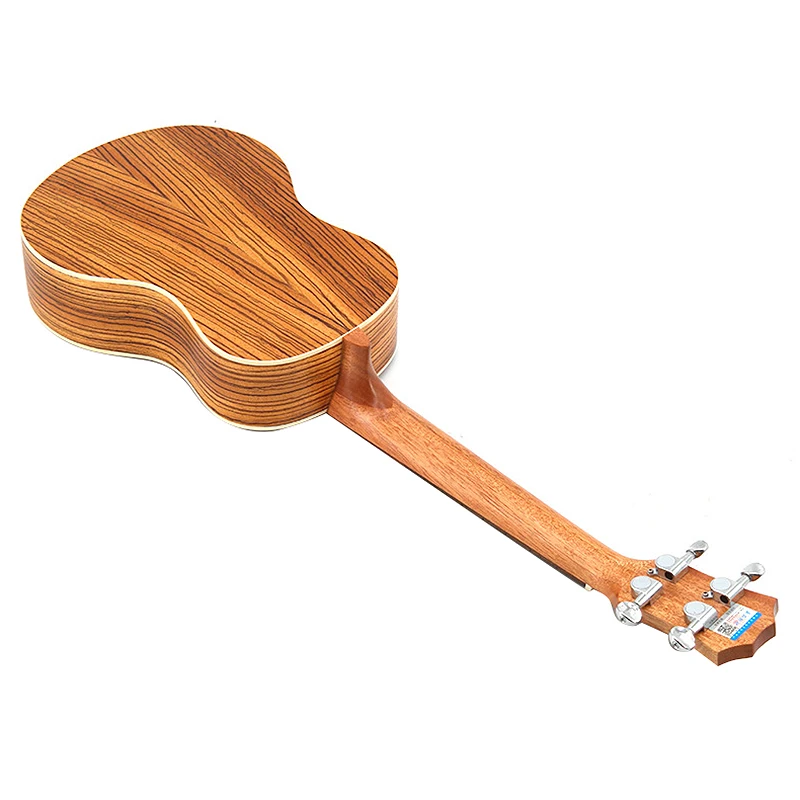 Акустический тенор Гавайские гитары укулеле Набор 26 дюймов Zebrawood Wood Ukelele 4 струны Гавайская гитара; музыкальные инструменты