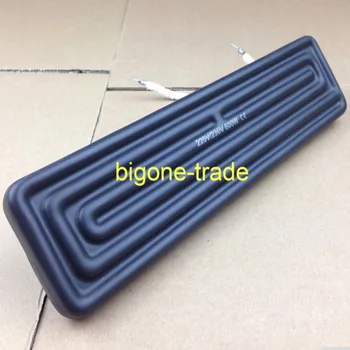 

10pcs IR Ceramic Heater Board 240*60MM 1000W Black Flat/Acr Top Upper Infrared Ceramic Heating Plate For BGA Station Mould