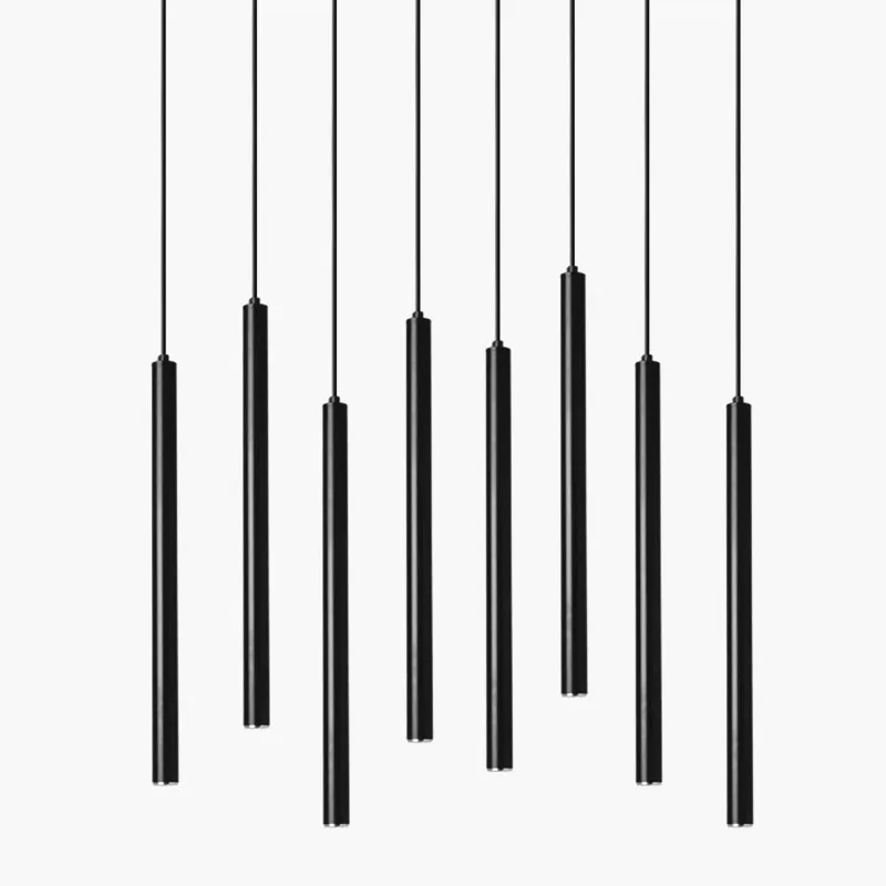 Dimmable цилиндрический светодиодный подвесной светильник длинные трубчатые лампы