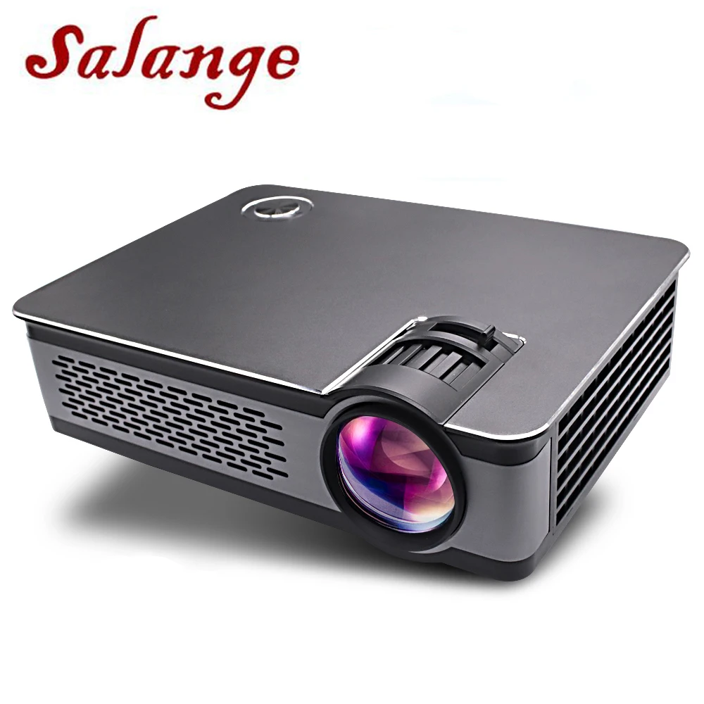 Проектор светодиодный Salange T24 1080P Full HD 5500 лм HDMI VGA USB 1920x1080|Проекторы для домашнего