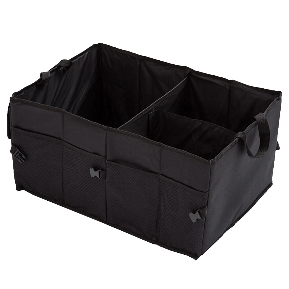 

Oxford Cloth Tools Large Capacity Storage Portable Foldable Car Trunk Organizer Adjustable Auto Interior Durable Multifunctional