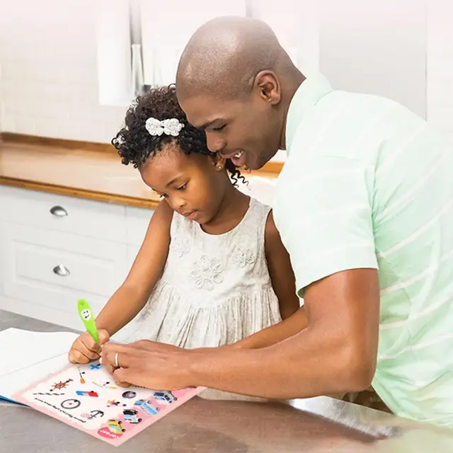 Electronic Reading Pen Reading Pen With Learning Books With Standard Pronunciation And Recording Function ABS Wireless Reading P 2